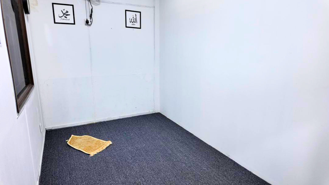 Peaceful prayer space